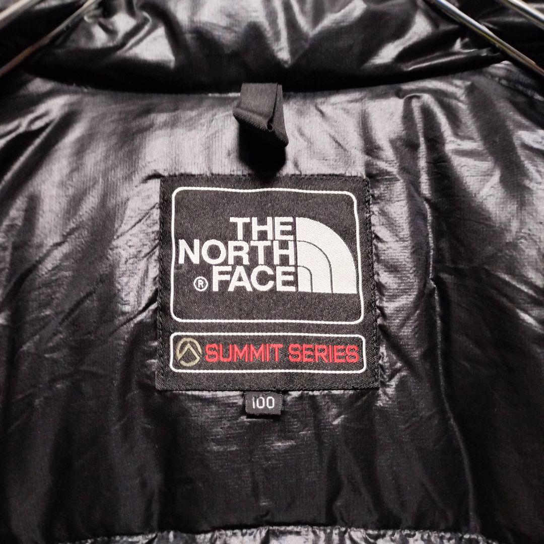 ★人気　ノースフェイス　サミット　軽量インナー　ライトダウン　ブラック　L