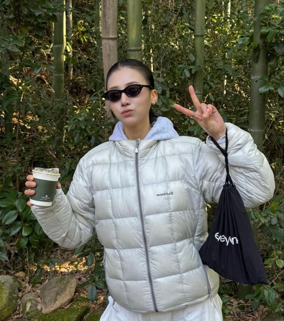 田中シェンさん着用 モンベル mont-bell スペリオダウンジャケットM