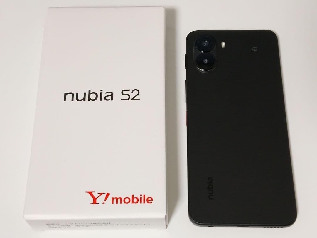 ZTE nubia S2 ブラック A504ZT Y!mobile