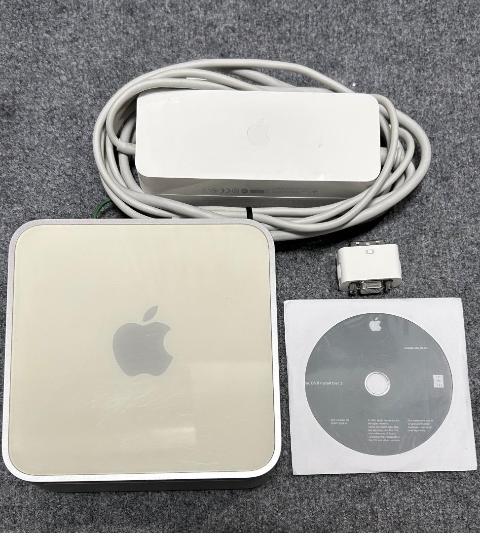 Macデスクトップ Mac mini 2005 G4 1.42Ghz 1Gb OS9 AirMac