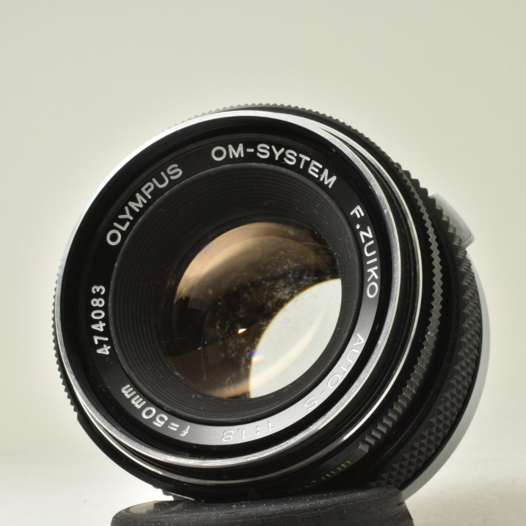 整備済 完動品 Olympus OM-1 50mm F1.8 露出計OK