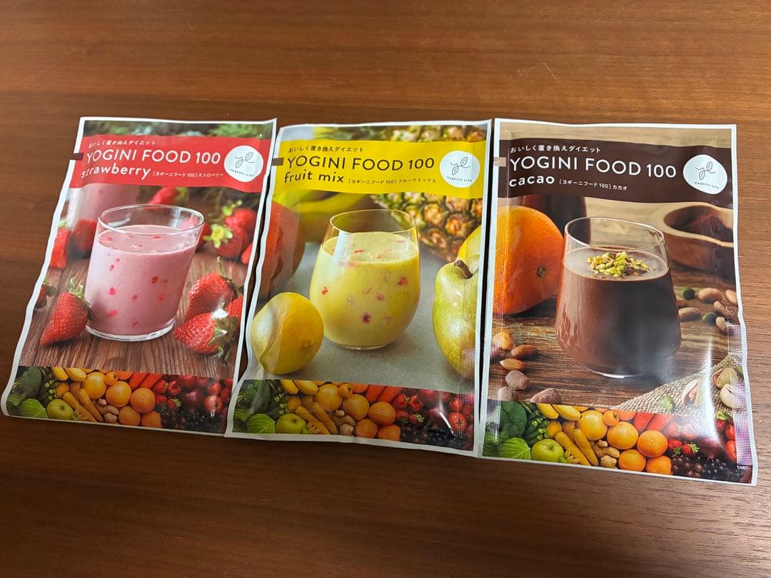 LAVAヨギーニフード100 ストロベリー フルーツミックス カカオ3味×各7袋