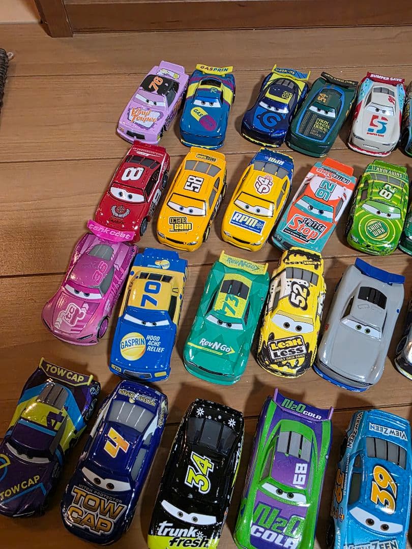 チ*竹様 カーズ CARS マテル Mattel 41台 まとめ売り