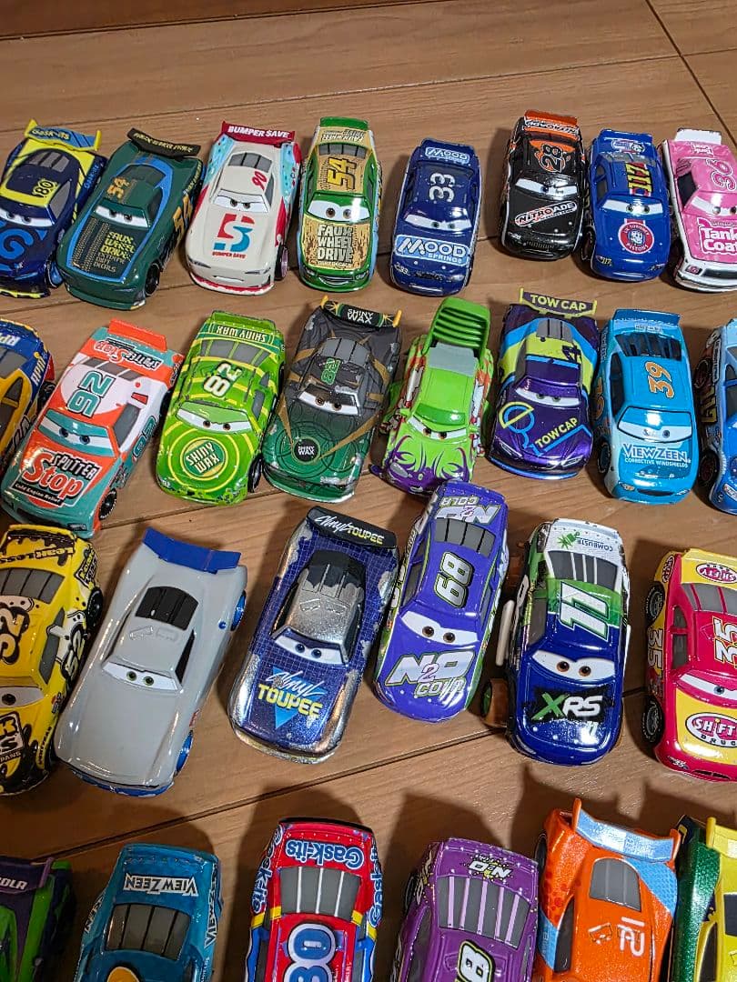 チ*竹様 カーズ CARS マテル Mattel 41台 まとめ売り