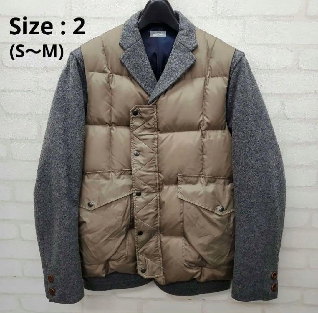 kolor BEACON　15AW ダウンベストドッキングジャケット