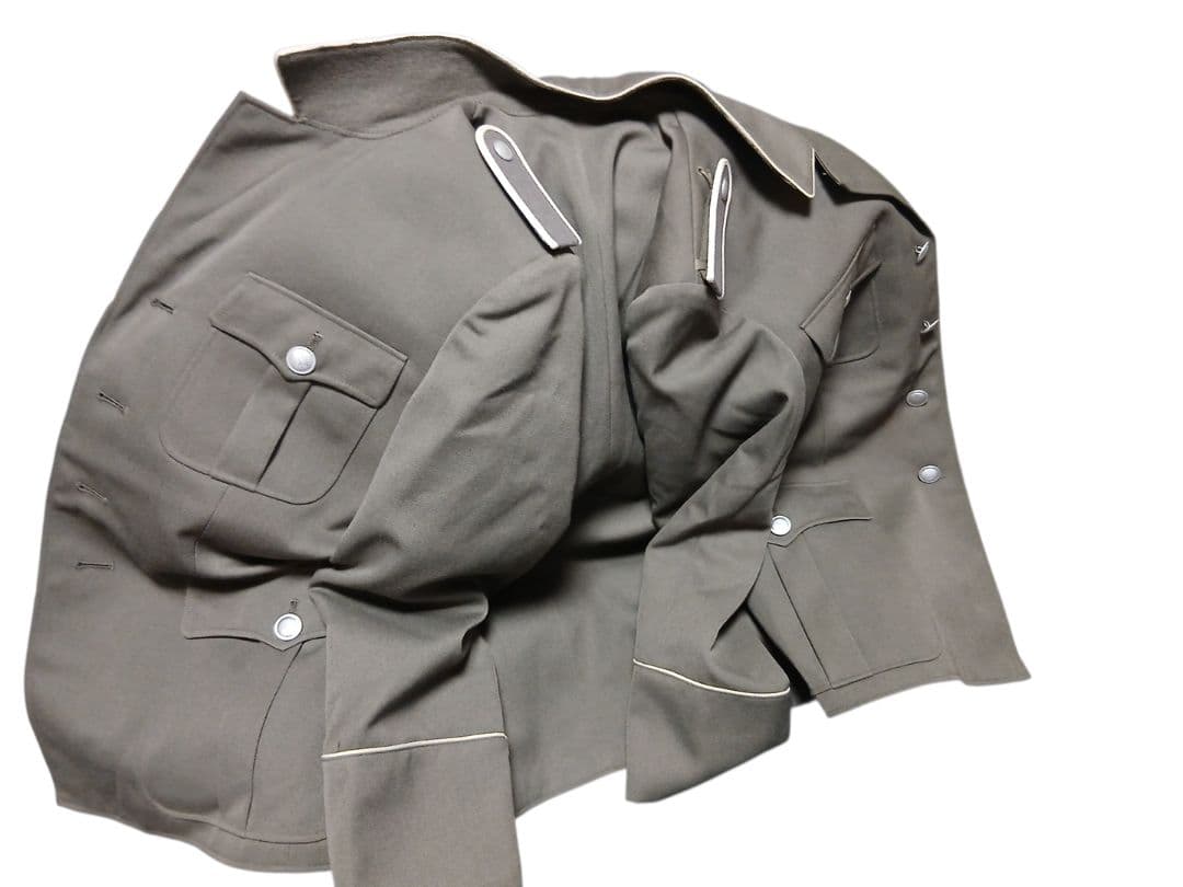 【デッドストック】東ドイツ軍 NVA パレードジャケット ギャバジン 制服 44