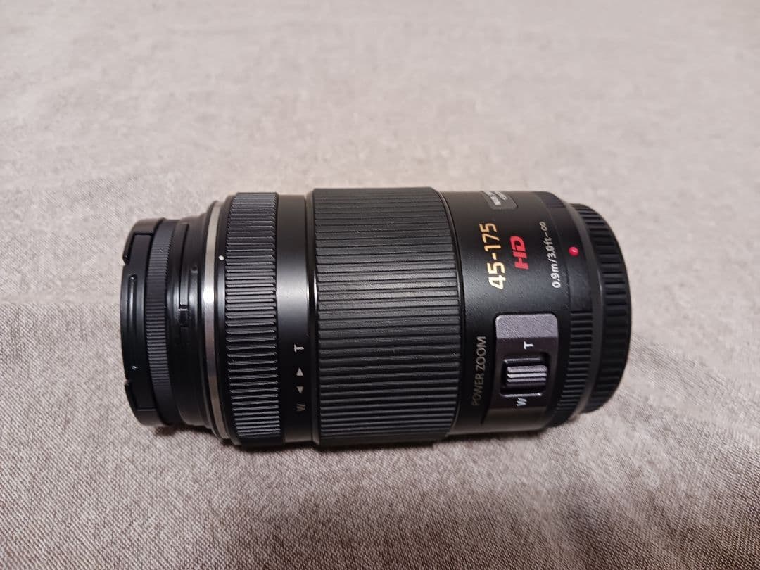 LUMIX G 45-175mm ズームレンズ　ブラック