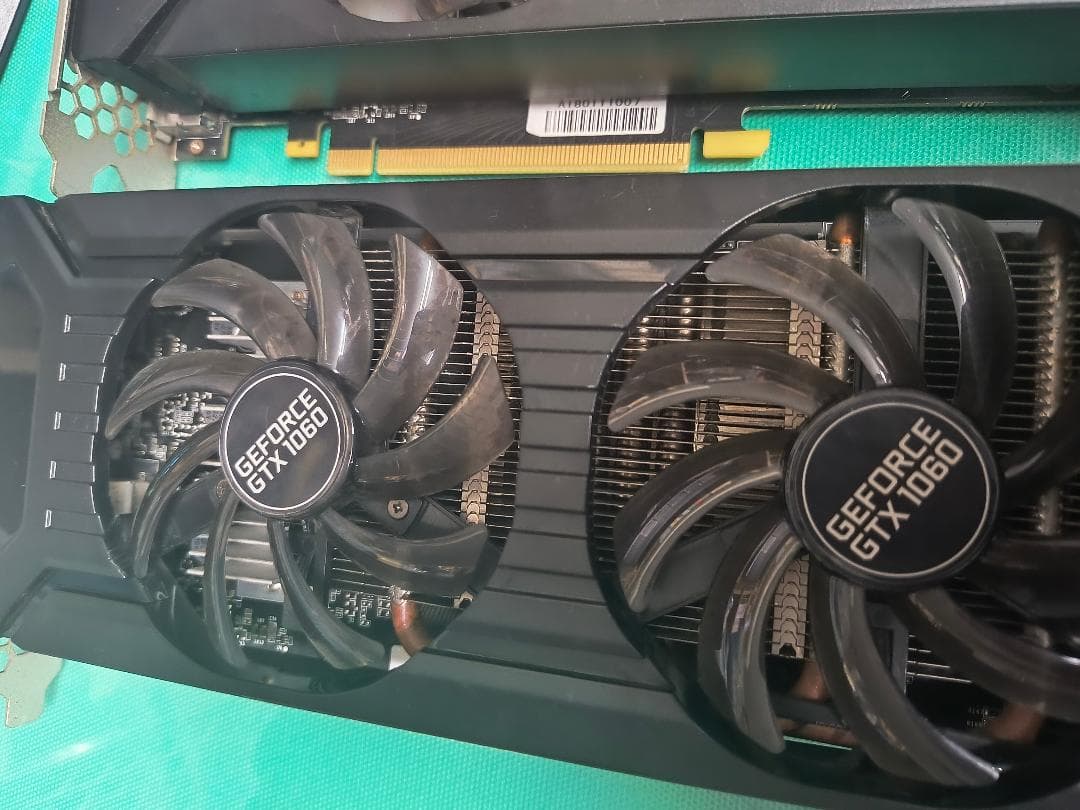 ⚠️ジャンク品⚠️GTX 1060 Dual 3GB グラフィックボード　3枚