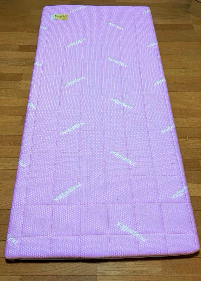 magniflex イタリアンスーパーふとん シングル マットレス ピンク