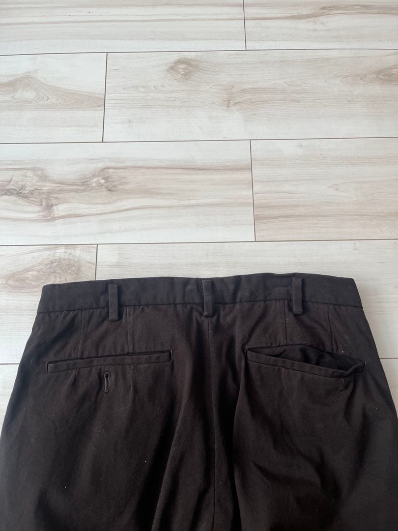 HEUGN（ユーゲン）e ガーメントダイコットン2Pテーパードパンツ