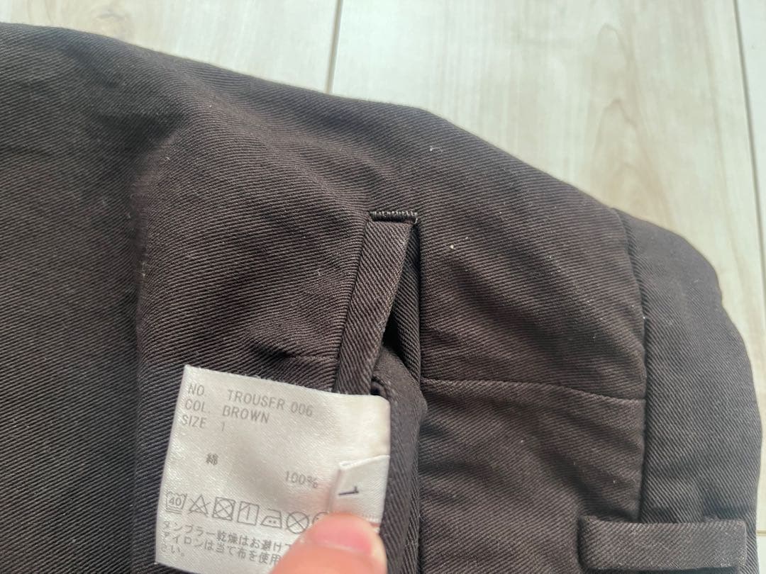 HEUGN（ユーゲン）e ガーメントダイコットン2Pテーパードパンツ