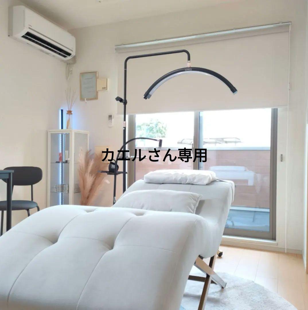 サロンベッド ライトグレー ファブリック