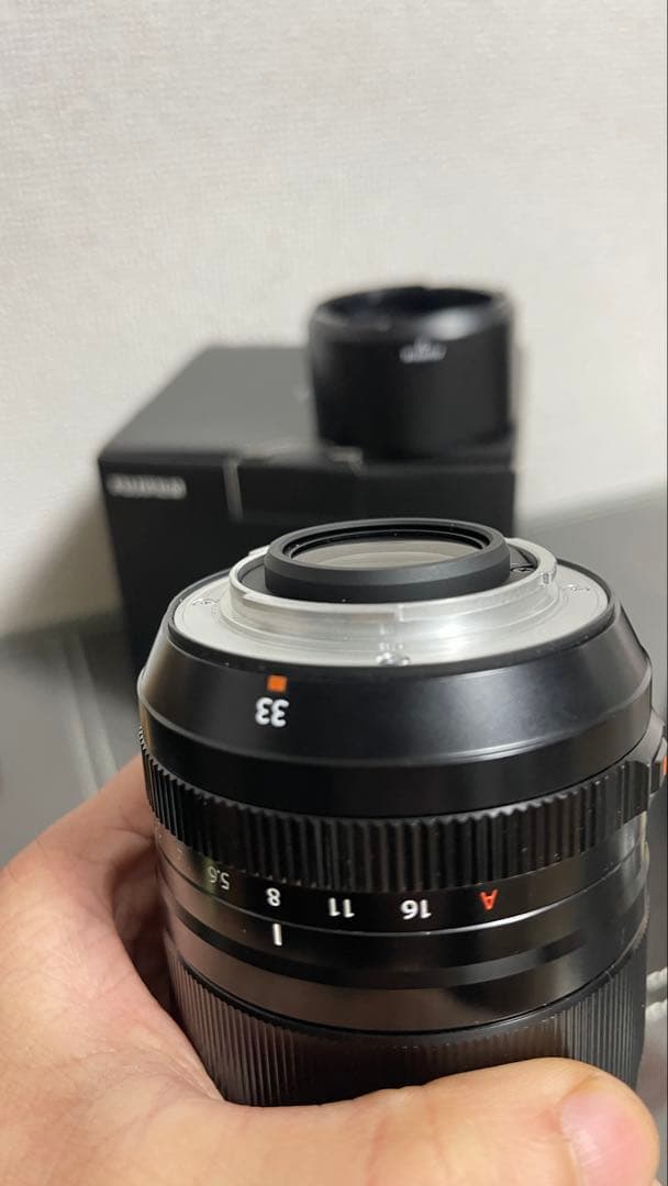 FUJIFILM XF33mmF1.4 R LM WR 単焦点レンズ