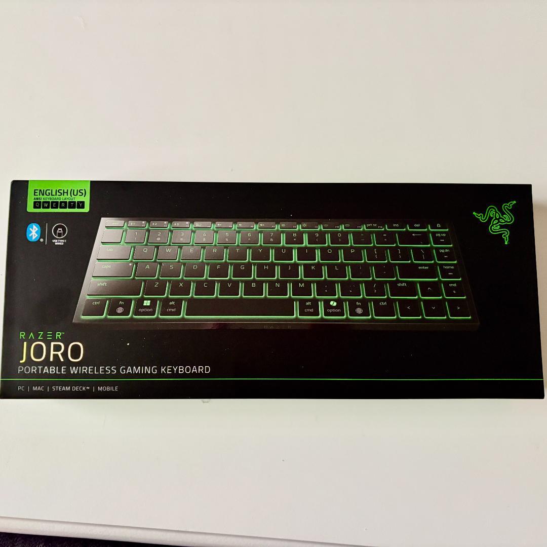 Razer Joro 英語配列 超薄型ワイヤレスキーボード