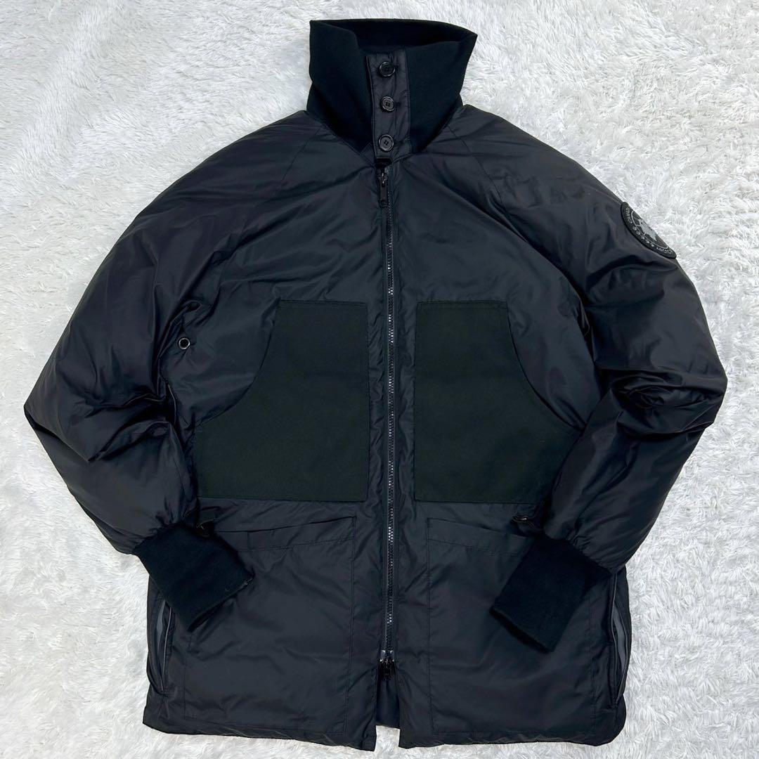 5658【人気レーベル】カナダグース×ジュンヤワタナベ☆ダウンジャケット ブラレ