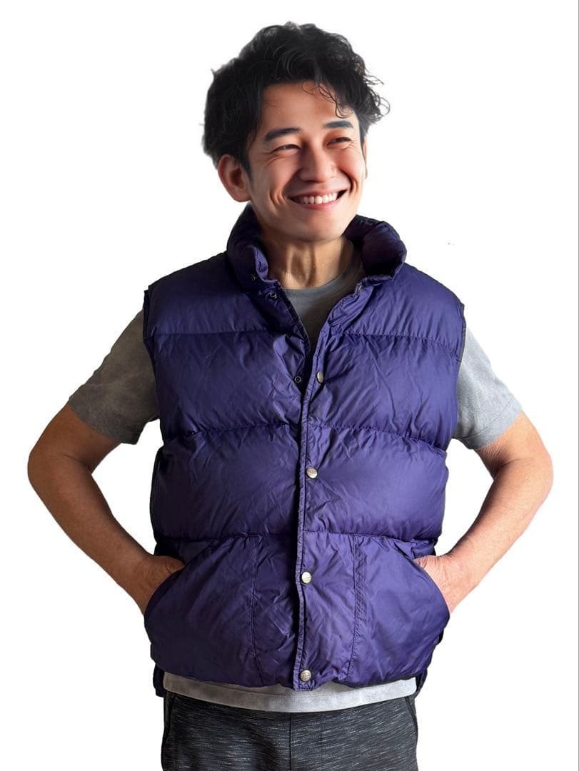 ビンテージLL Bean ダウンベスト　メンズ