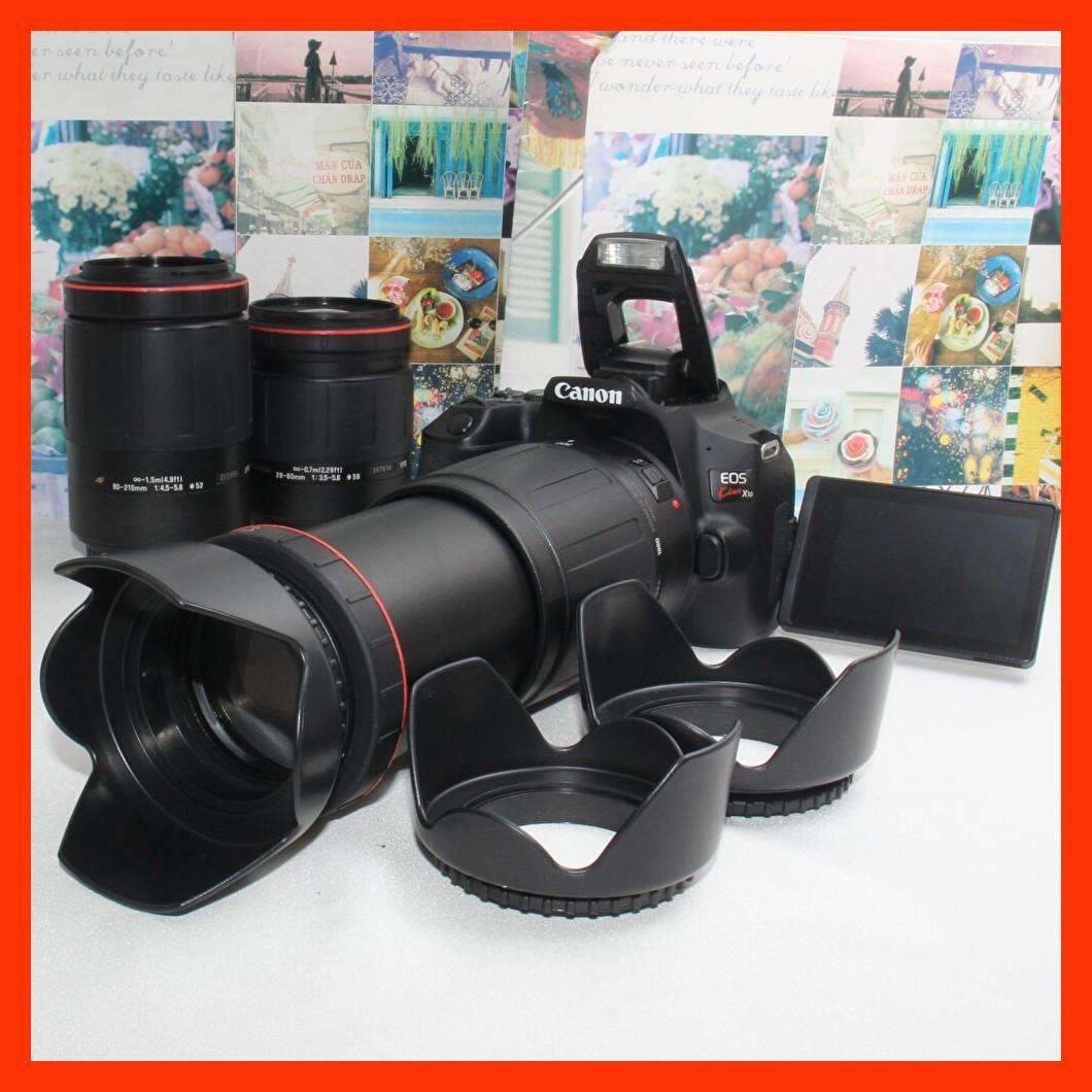 ❤️予備バッテリー付❤️キャノン kiss X10 超望遠トリプルレンズ