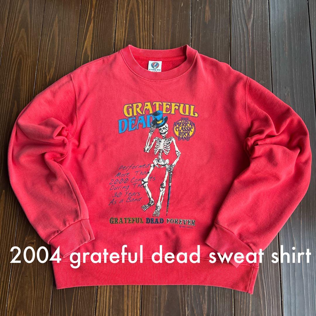 2004 GRATEFUL DEAD ロックバンド スウェット ビンテージ レア