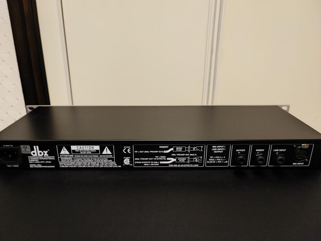 【美品】dbx 286s 多機能マイクプリアンプ