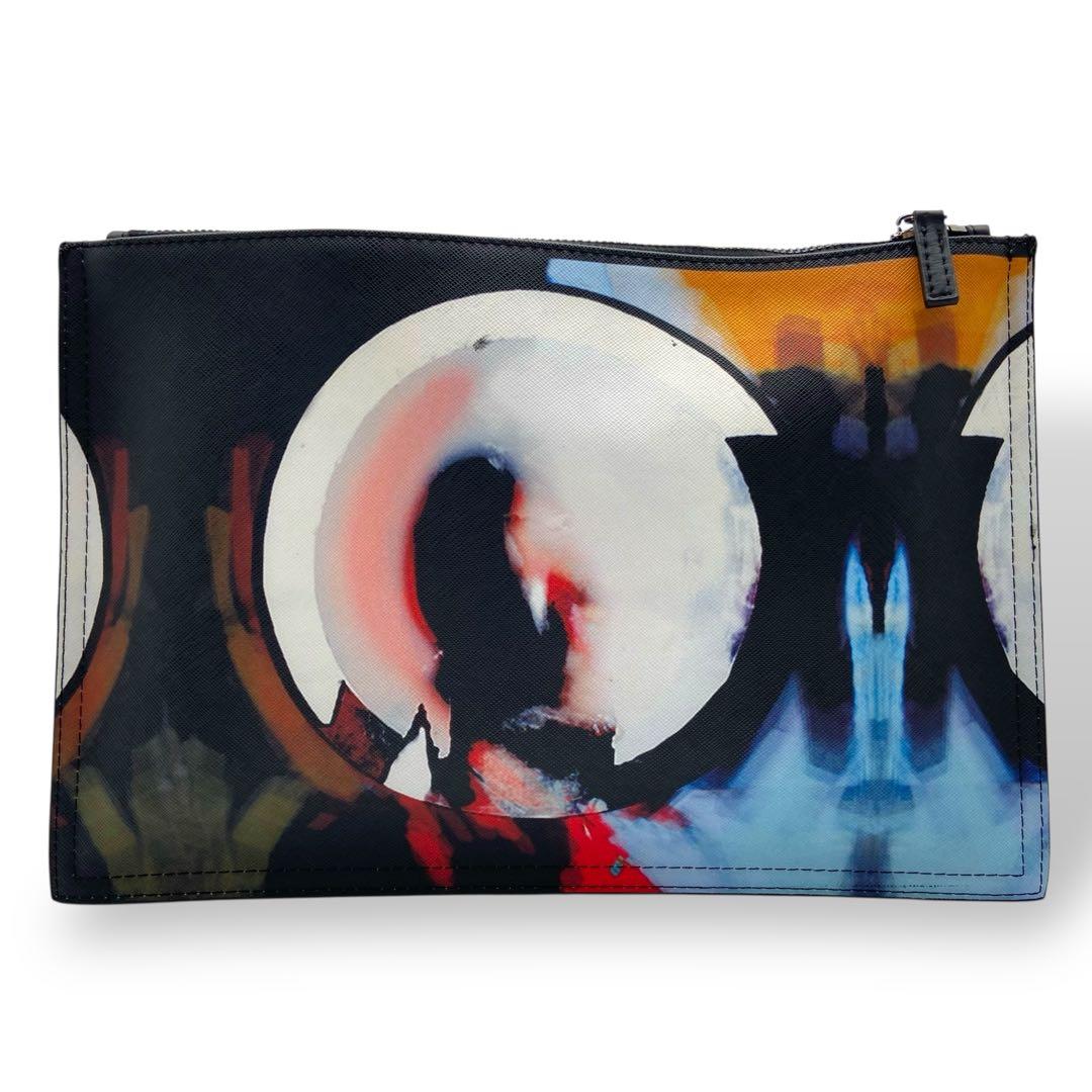 希少美品 ジバンシー クラッチバッグ セカンドバッグ レザー マルチカラー