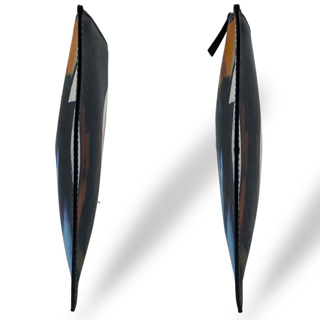 希少美品 ジバンシー クラッチバッグ セカンドバッグ レザー マルチカラー