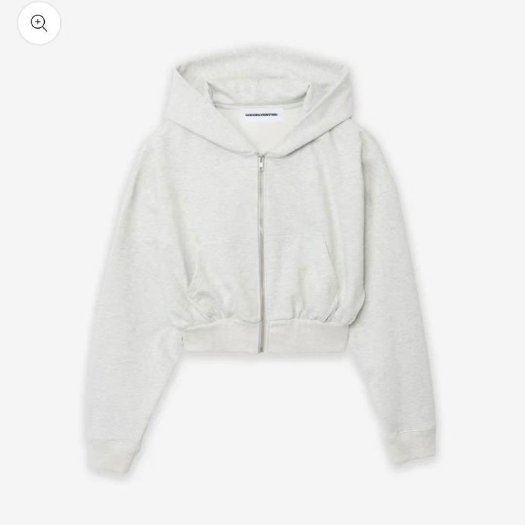 GOD ONLY KNOWS クロップドスウェットフーディー