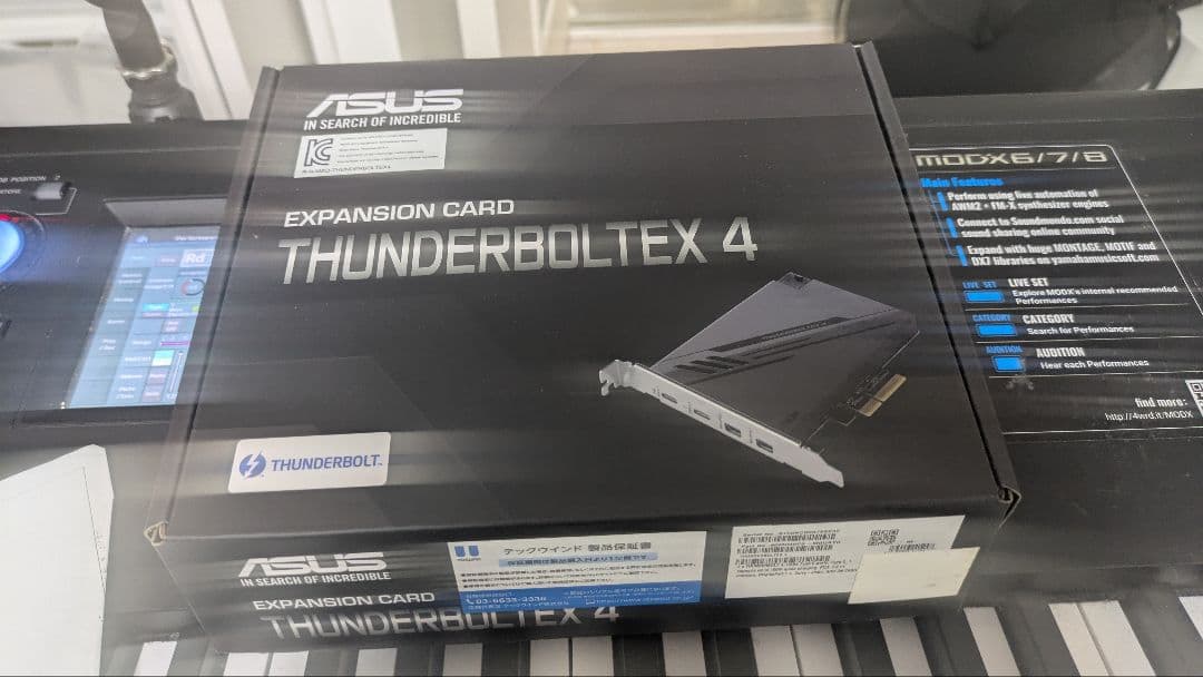 asus サンダーボルト拡張カード