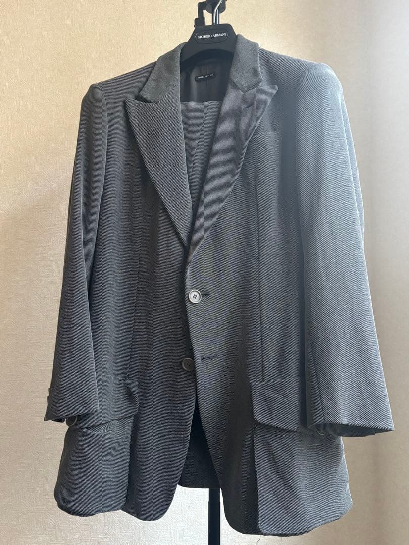 《希少》アルマーニセットアップ BORGO21 ハンガー付き