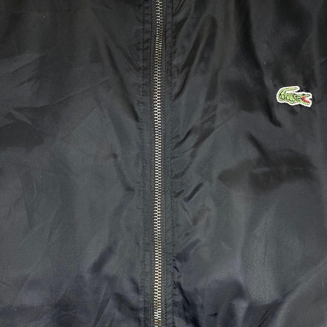 ラコステ MA-1 ジップアップ ブルゾン ブラックsize100 XL