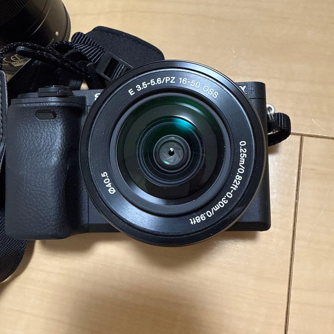 SONY α6300ミラーレス一眼カメラ　レンズ3個　その他 ショット数3733