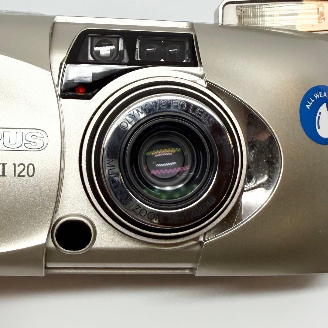 【完動美品】OLYMPUS μ -iii 120 フィルムカメラ 動作確認済み