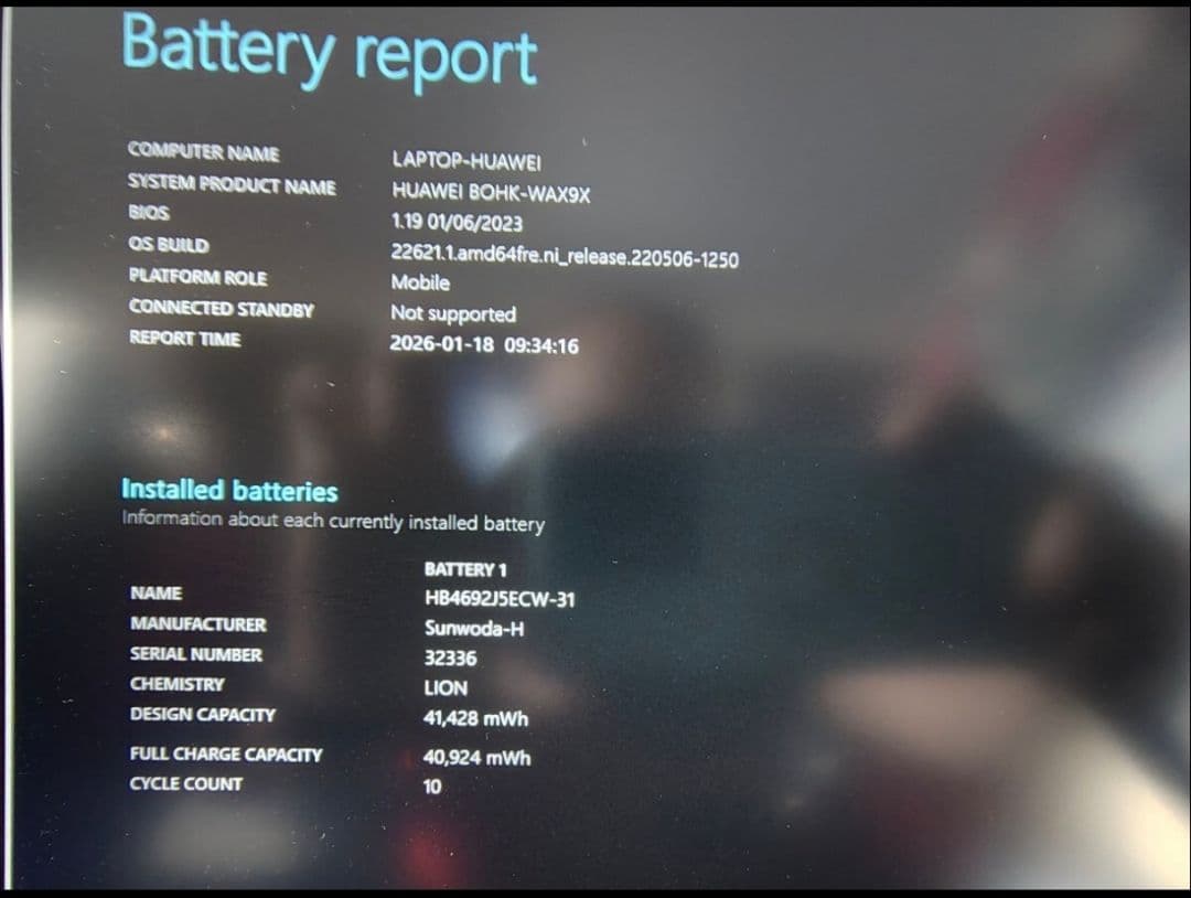 HUAWEI MateBook D15 15.6 メモリ8GB SSD256GB