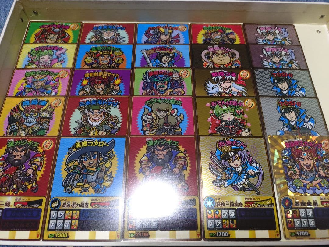 ゲッテンカ　カード192枚とシール6枚