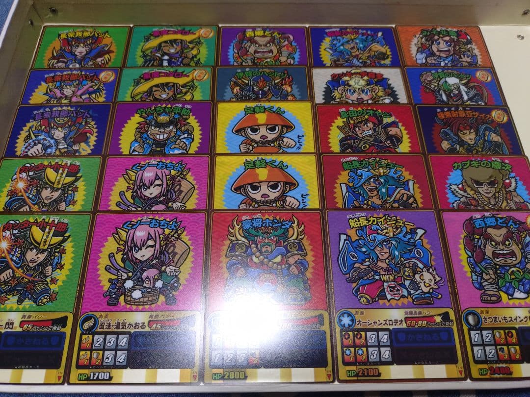 ゲッテンカ　カード192枚とシール6枚