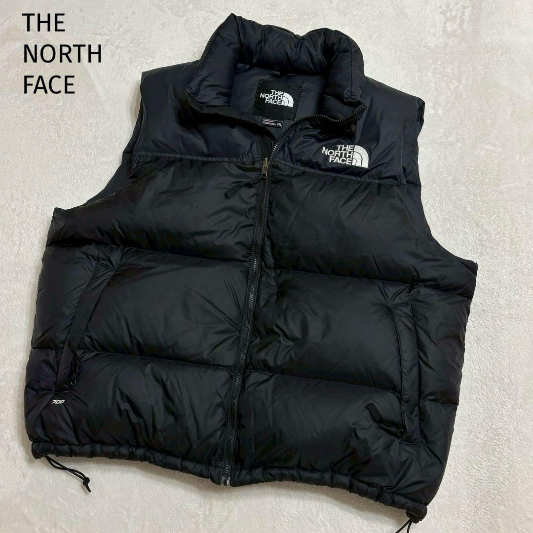 極美品✨ノースフェイス レトロヌプシダウンベスト 700フィル ブラック XXL