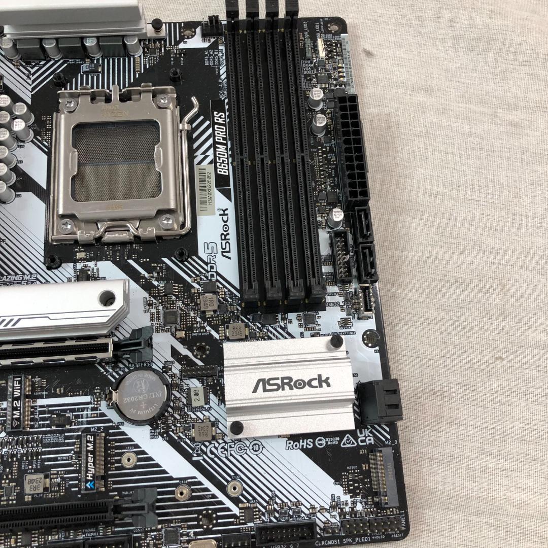 真*崎様 動作未確認　ASRock マザーボード B650M Pro RS AM