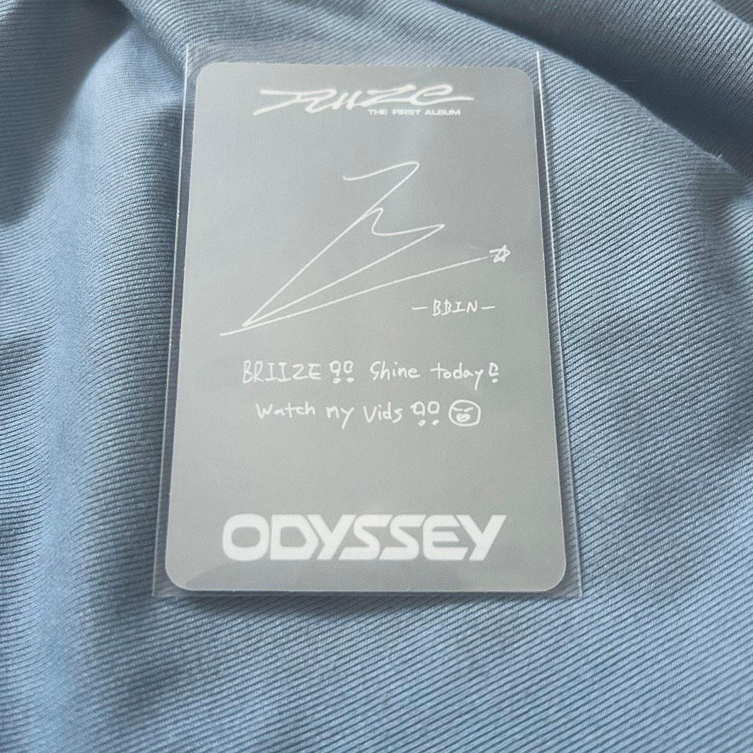 riize ウォンビン　us限定　odyssey walmart トレカ