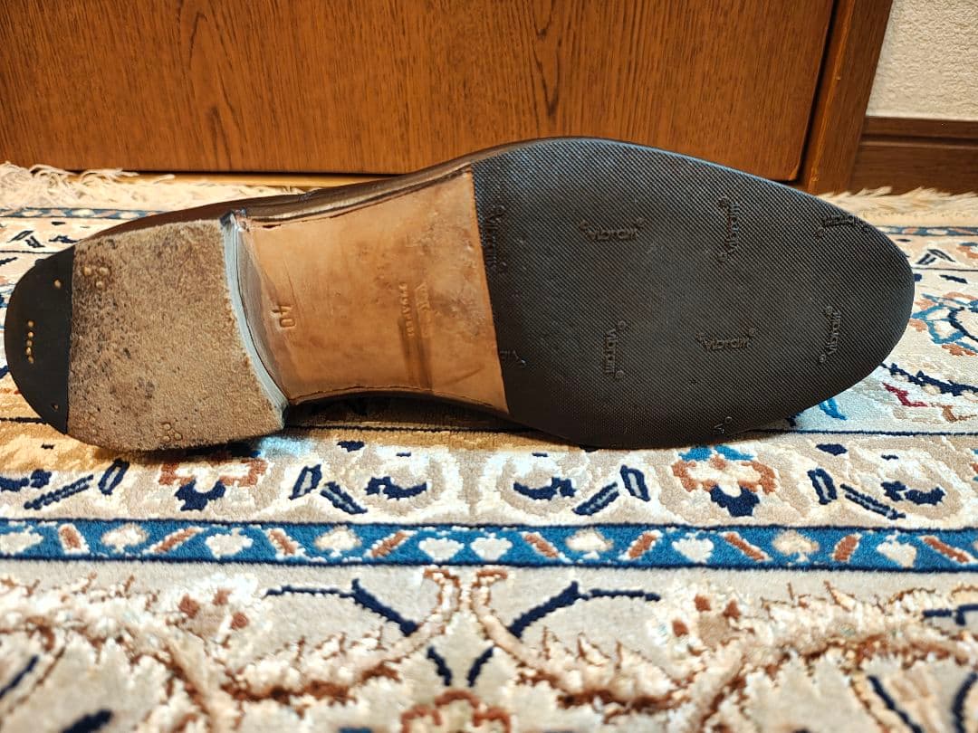 VASS alt english ミュージアムカーフ　ストレートチップ　40.5