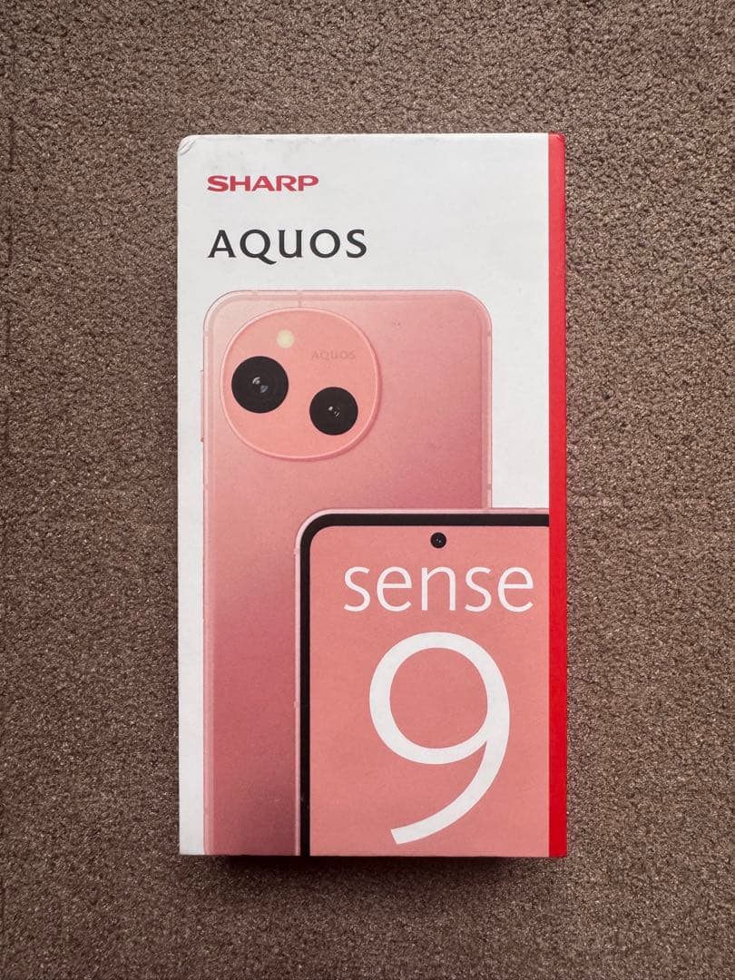 SHARP AQUOS sense9 ピンク