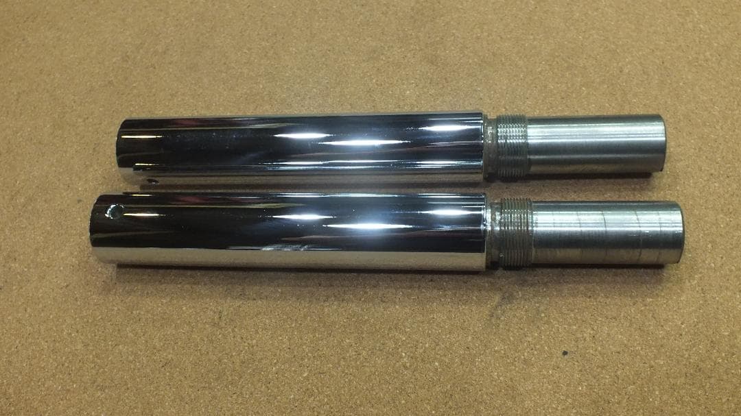 国産バイク用ロングフォークジョイント31～40cm同額チークバー付き価格送料無料