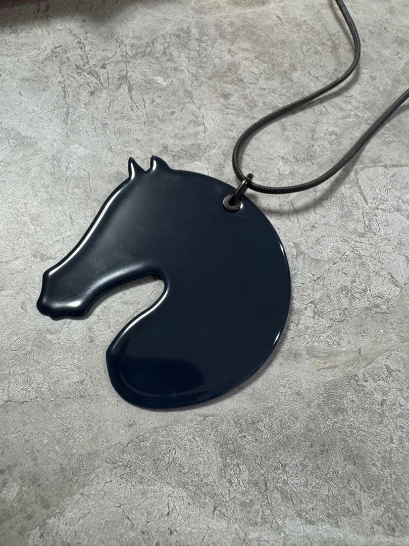 エルメス タッタソール ネックレス 金属製/レザー レディースHERMES