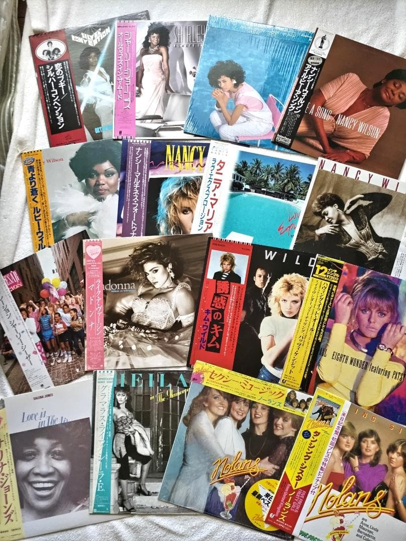 70枚 レコードまとめ売り 国内盤帯付 女性シンガー＆グループ のみ