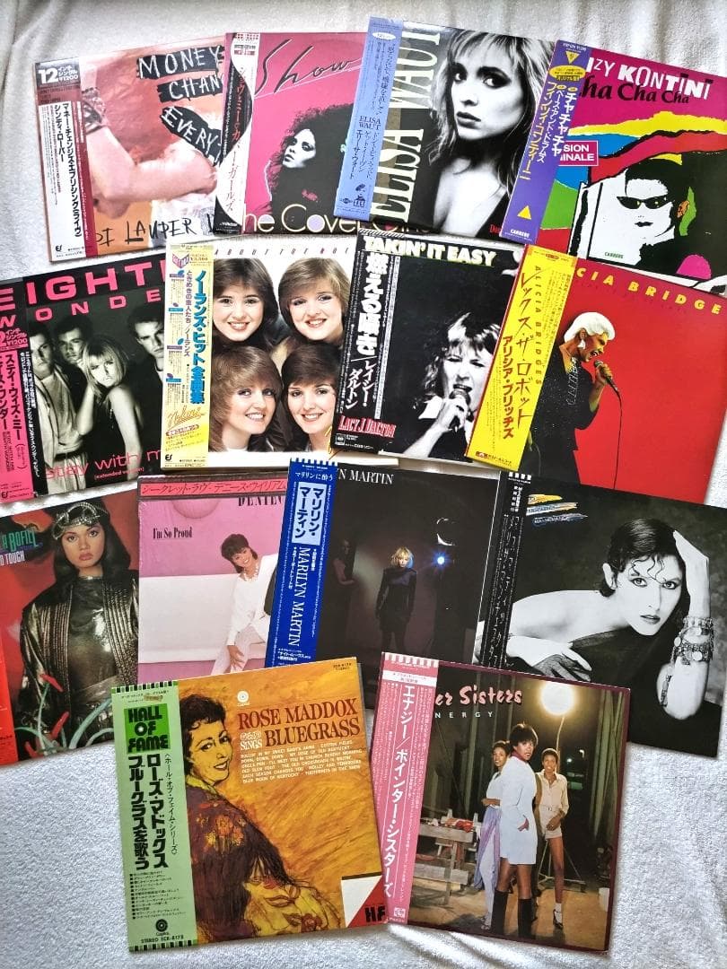 70枚 レコードまとめ売り 国内盤帯付 女性シンガー＆グループ のみ