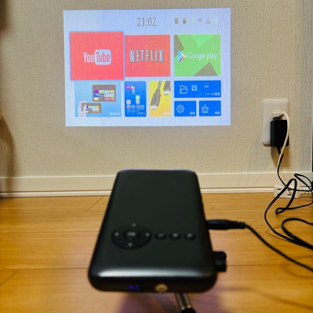 UENO-mono KABENI ミニプロジェクター ブラック　カベーニ