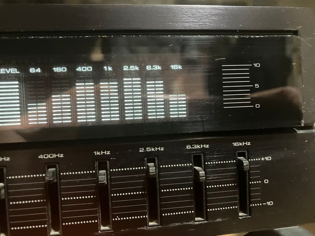 【動作品】ONKYO ステレオグラフィックイコライザー PE-77X