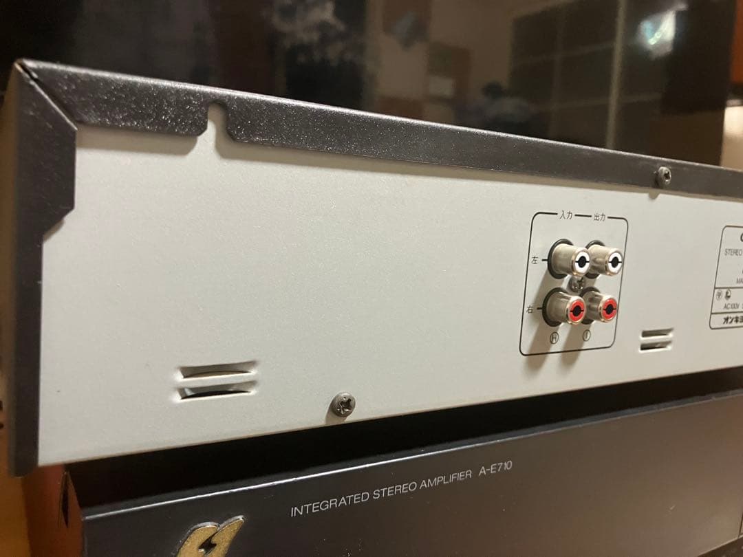 【動作品】ONKYO ステレオグラフィックイコライザー PE-77X