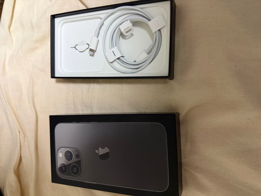 Apple iPhone13Pro グラファイト箱Lightningケーブル付