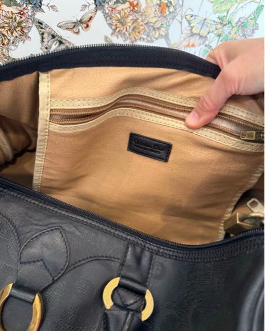 クリスチャンディオールChristian Diorトロッターボストンバッグ超美品