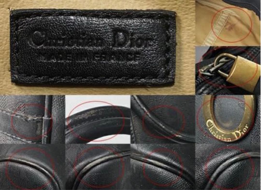 クリスチャンディオールChristian Diorトロッターボストンバッグ超美品