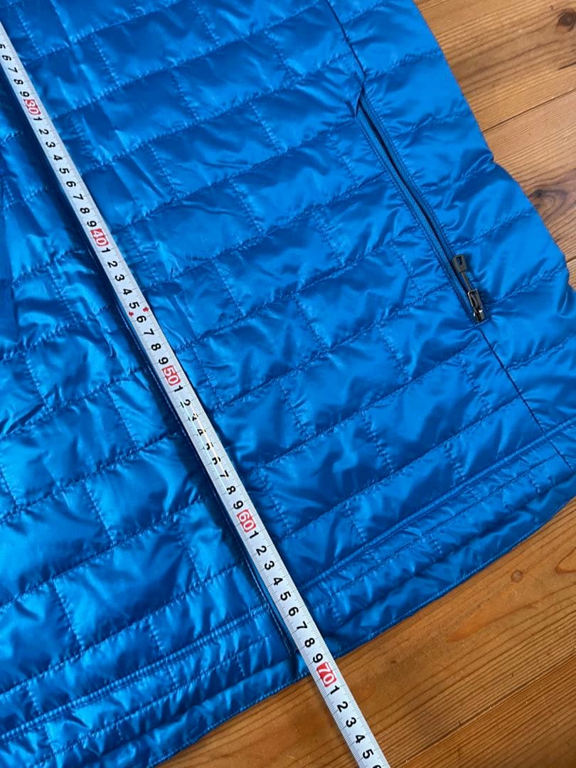 パタゴニア　ナノパフジャケット　プリマロフト　L ブルーpatagonia